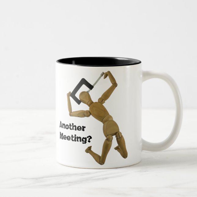 2 Couleurs Faites-le s'arrêter ! Tasse de café (Droit)