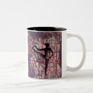 2 Couleurs Fille de yoga d'Utthita - tasse
