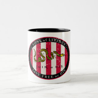 2 Couleurs Fils de tasse de liberté