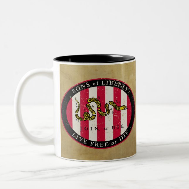 2 Couleurs Fils de tasse de liberté (Gauche)