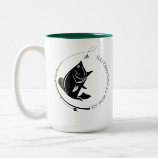 2 Couleurs Fish'in pour la tasse de compliments