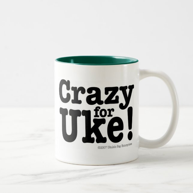 2 Couleurs Fou pour la tasse de café de concepteur d'UKE (Droit)