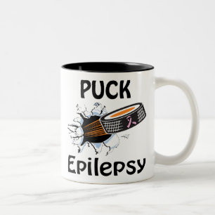 2 Couleurs Galet la tasse d'épilepsie de causes