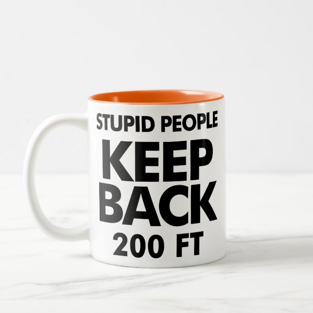 2 Couleurs Gardez de retour la tasse (Gauche)