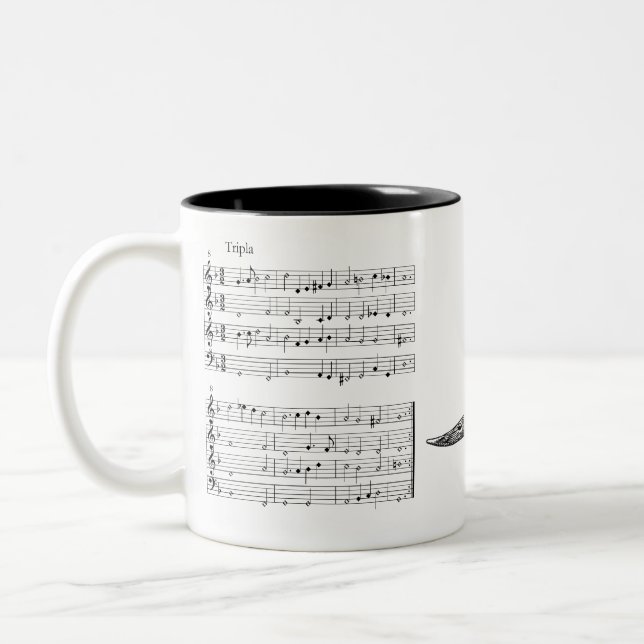 2 Couleurs Gemshorn tasse (Gauche)