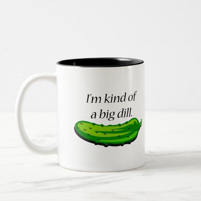 2 Couleurs Genre de grande tasse de pickle à l'aneth (Gauche)