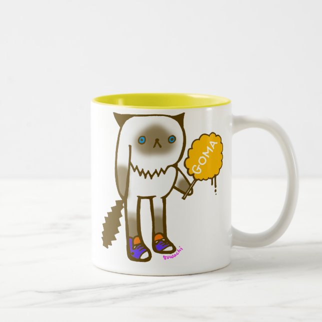 2 Couleurs Goma peut a l'acup de tasse de Candyz de coton (Droit)