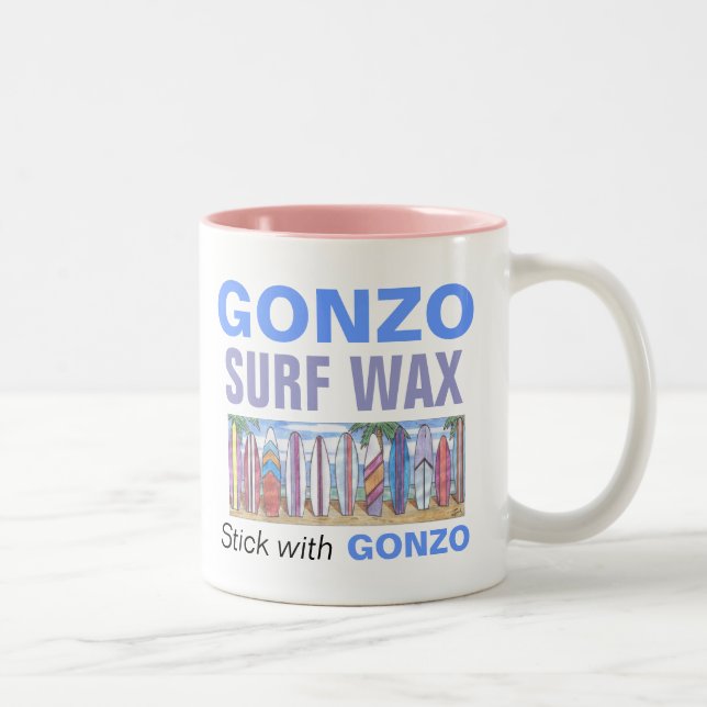 2 Couleurs GONZO SURF WAX III tasse (Droit)