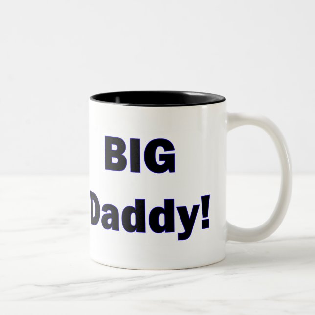 2 Couleurs GRAND papa ! Tasse (Droit)