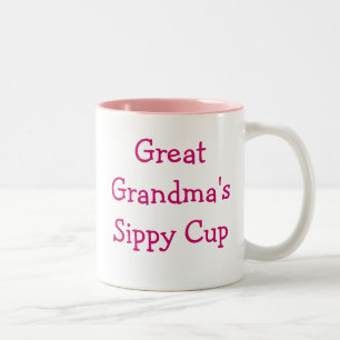 2 Couleurs Grand vendeur ! La tasse sippy de grand-mère