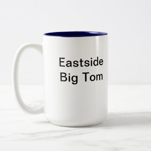 2 Couleurs Grande tasse de café Eastside de Tom