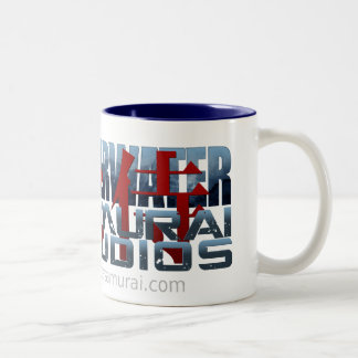 2 Couleurs Grande tasse de café samouraï sous-marine de luxe