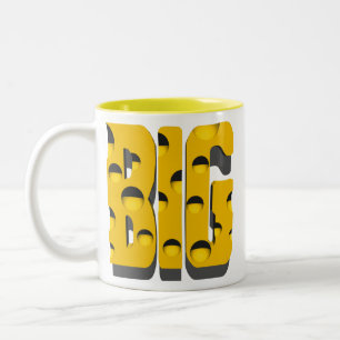 2 Couleurs Grande tasse de fromage