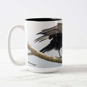 2 Couleurs Grande tasse de vautour moine