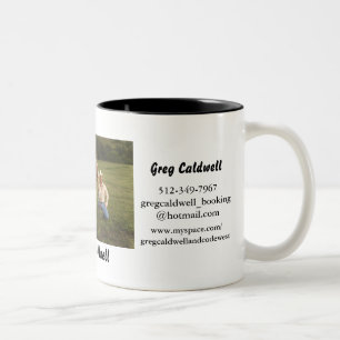 2 Couleurs Greg et Goldie tasse en céramique de 11 onces