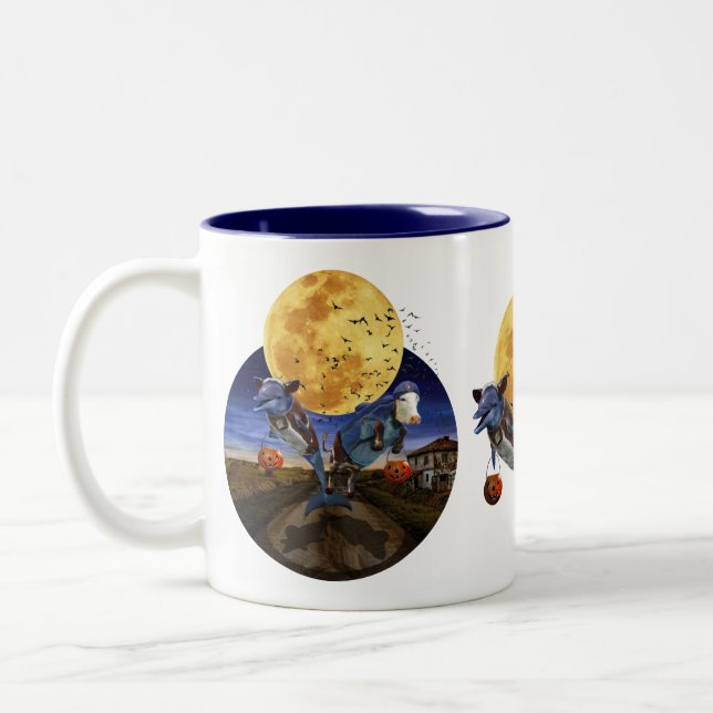 2 Couleurs Halloween - tasse (Gauche)