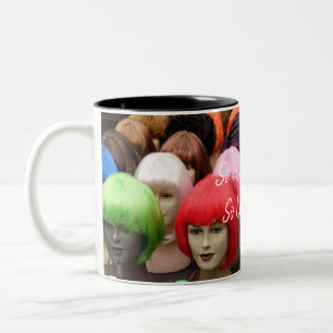 2 Couleurs HAMbWG - Tasse à café - Perruques