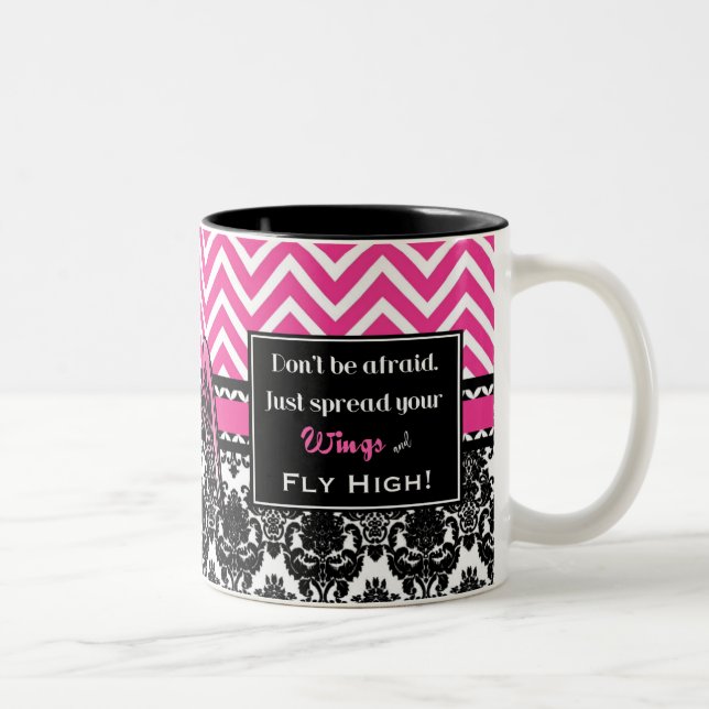 2 Couleurs Haute tasse de Dana de mouche (Droit)