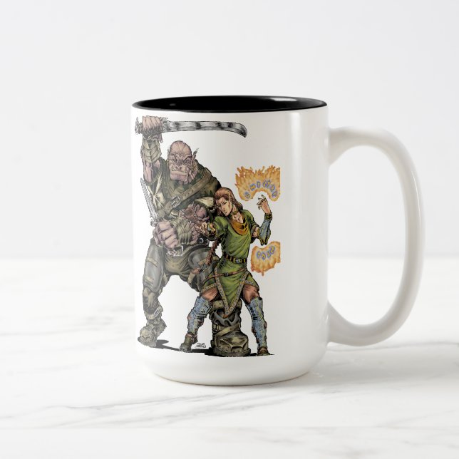 2 Couleurs Imaginaire Elf et tasse d'ogre (Droit)