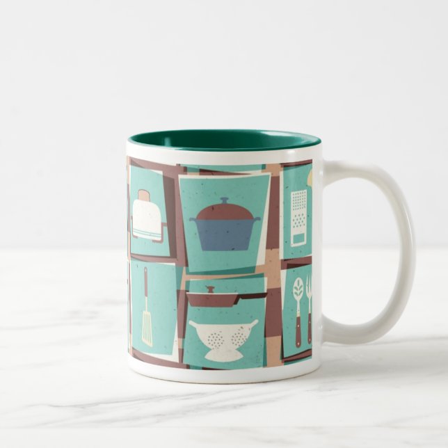 2 Couleurs Instruments de cuisine - tasse de jade (Droit)