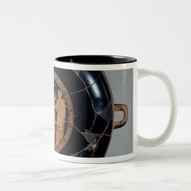 2 Couleurs Intérieur d'un rouge-chiffre tasse de grenier (Droit)