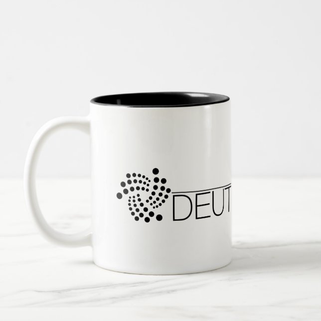 2 Couleurs IOTA tasse d'Allemagne (Gauche)