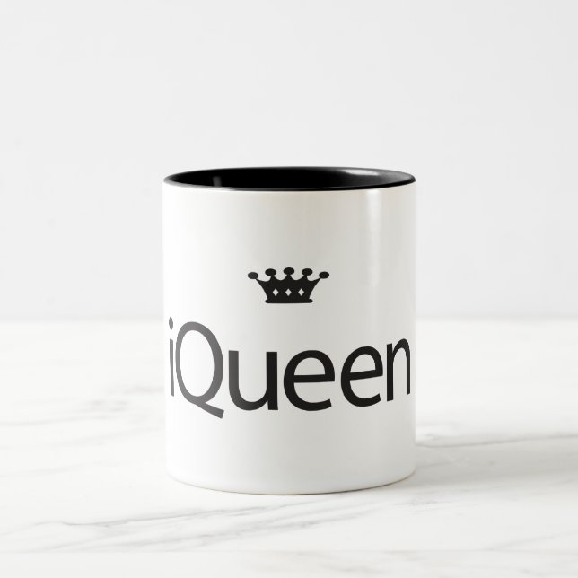 2 Couleurs iQueen la tasse de café (Centre)
