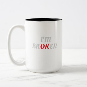 2 Couleurs J'AI PEU PU Tasse De Café