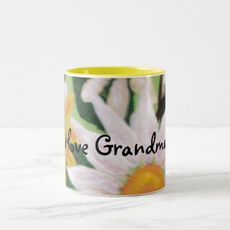 2 Couleurs J'aime la tasse de grand-maman