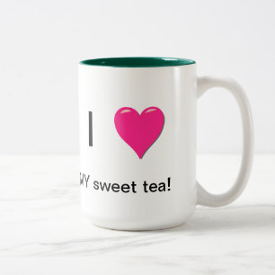 2 Couleurs J'aime ma tasse douce de thé