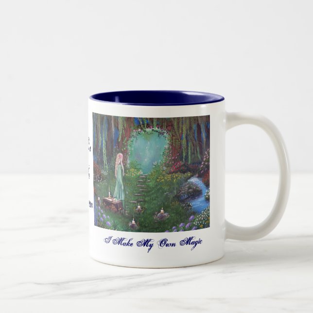 2 Couleurs Je fais ma propre tasse magique (Droit)