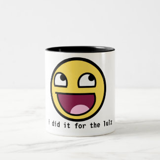 2 Couleurs je l'ai fait pour la tasse de lulz