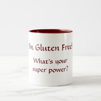 2 Couleurs Je suis gluten libre ! Ce qui est votre tasse de