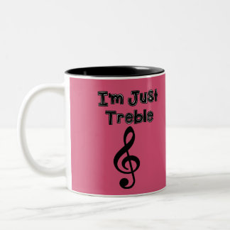 2 Couleurs Je suis juste tasse triple