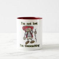 Je suis non perdu moi suis tasse de café fraîche