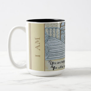 2 Couleurs Je suis optimiste - Tasse à café