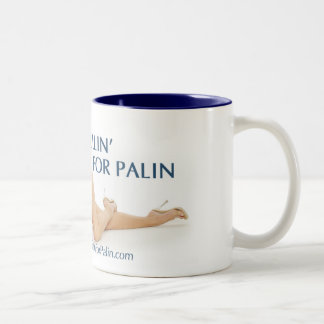 2 Couleurs Je suis Pullin pour la tasse de Palin