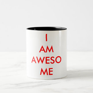 2 Couleurs JE SUIS tasse IMPRESSIONNANTE de coffe
