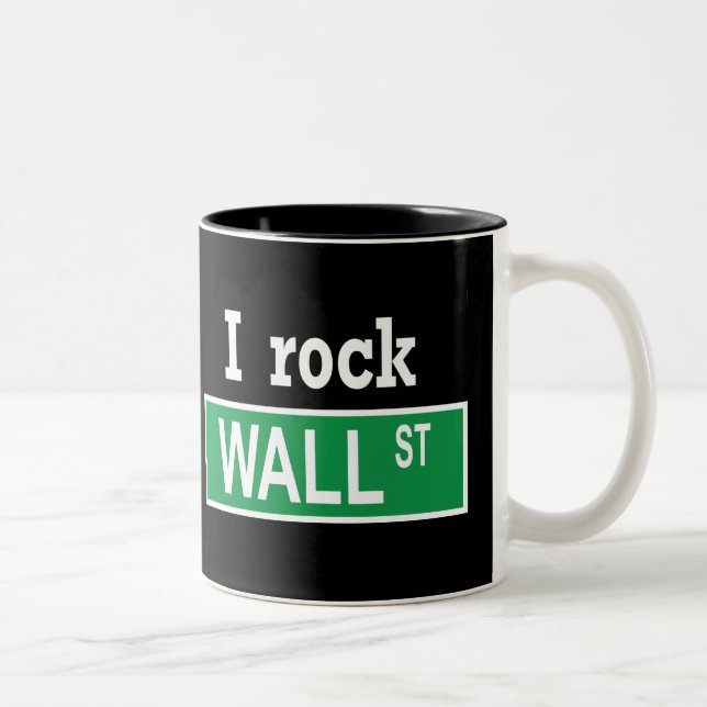 2 Couleurs "Je tasse bascule Wall Street" (Droit)