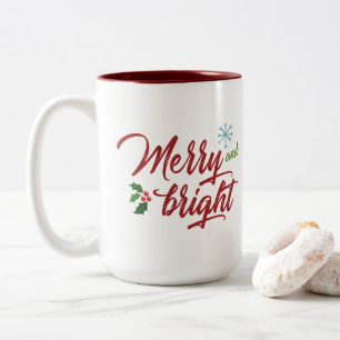 2 Couleurs Joyeuse et lumineuse tasse