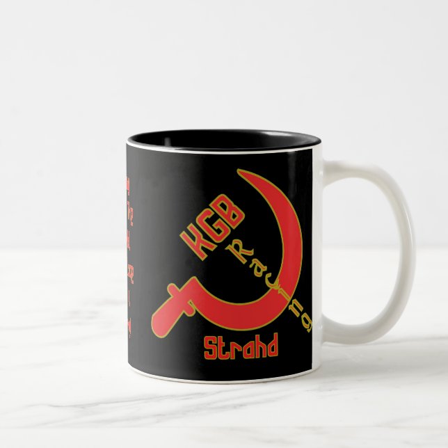 2 Couleurs KGB emballant la tasse - Strahd (Droit)
