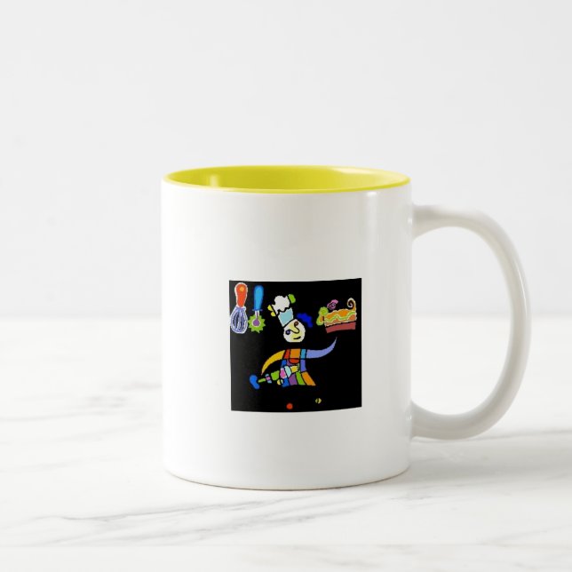 2 Couleurs Kitchenista ! Tasse de café (Droit)