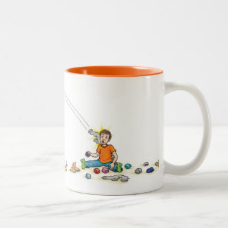 2 Couleurs La chaussette lutte tasse