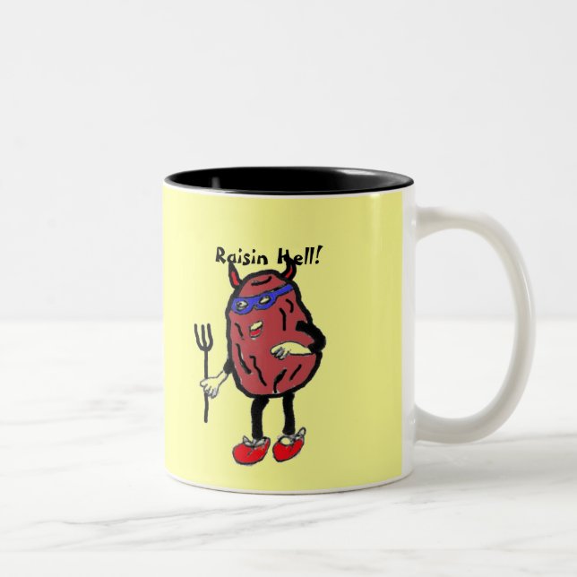 2 Couleurs La CX enfer de raisin sec ! Tasse (Droit)