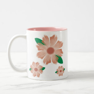 2 Couleurs La fleur gauchère se fane tasse d'écriture saint