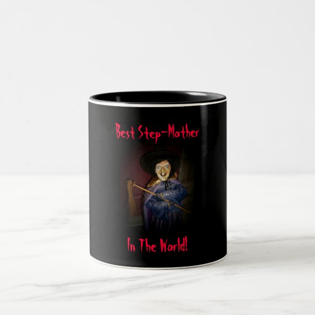 2 Couleurs La meilleure belle-mère, au monde ! - Tasse (Centre)