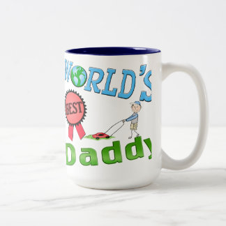 2 Couleurs La meilleure tasse de fête des pères de papa