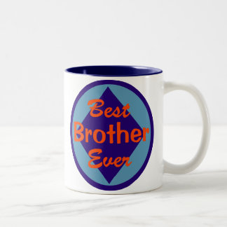 2 Couleurs La meilleure tasse de frère jamais