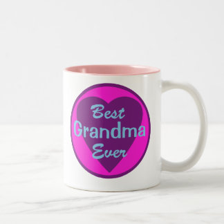 2 Couleurs La meilleure tasse de grand-maman jamais