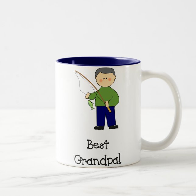 2 Couleurs La meilleure tasse de grand-papa (Droit)